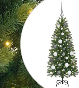 vidaXL Τεχνητό Χριστουγεννιάτικο Δέντρο Πράσινο 120 cm ΠΕ και PVC