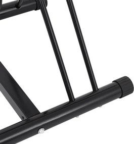 vidaXL Βάση Ποδηλάτου για 2 Ποδήλατα Επιδαπέδιο Χάλυβας