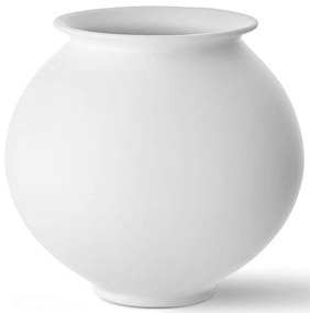 Βάζο 742TMA4860 25x25x25cm White Aberto Design Ceramic