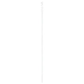 vidaXL Συρόμενη Πόρτα Λευκό 78 x 232 cm Μασίφ ξύλο πεύκου και χάλυβας