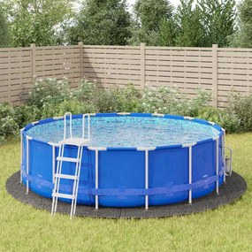vidaXL Εδαφοκάλυψη Πισίνας Ø 500 cm (1 mm) Μη Υφαμένο Ύφασμα
