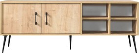 Έπιπλο Τηλεόρασης Sapphire Δρυς SOCOPA 160x35x20