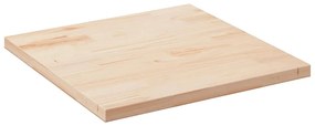 vidaXL Επιφάνεια Τραπεζιού Τετράγωνη 90x90x2,5 εκ. Μασίφ Ξύλο Πεύκου
