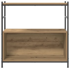vidaXL Βιβλιοθήκη Artisian Δρυς 80x30x78,5 εκ. Επεξεργασμένο ξύλο