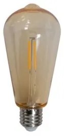 Λάμπα Ε27 LED ST64 1,5W Σετ 10τμχ Κεχριμπάρι Vintage LUMBBL064XXOCNW New Garden-LUMBBL064XXOCNW-Κεχριμπάρι LUMBBL064XXOCNW