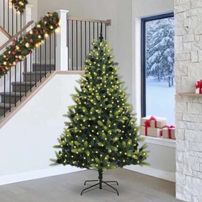vidaXL Πράσινο 240 cm PVC και PE