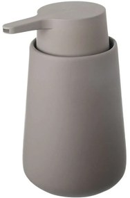 Δοχείο Κρεμοσάπουνου Fjord 02-19785 8,5x8,5x15cm 300ml Taupe Estia Κεραμικό,Πλαστικό