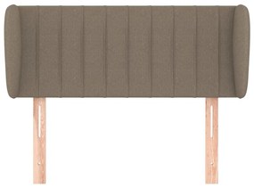 vidaXL Κεφαλάρι με Πτερύγια Taupe 103x23x78/88 εκ. Υφασμάτινο