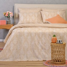 Σεντόνια Μονά (Σετ) Melinen Casual Line Kai Beige