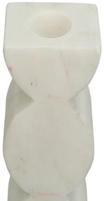 Κηροπήγιο ArteLibre Λευκό Μάρμαρο 5x4x15.5cm