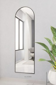 Stewehome Διακοσμητικός καθρέφτης τοίχου MDF οβάλ (1 τεμ.) 166x50 cm