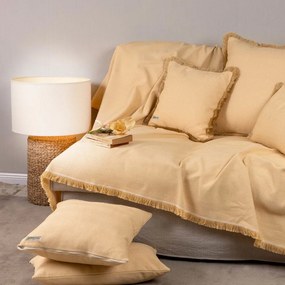 Ριχτάρι Atheras Ochre Aslanis Home Διθέσιο 180x250cm Cotton-Polyester