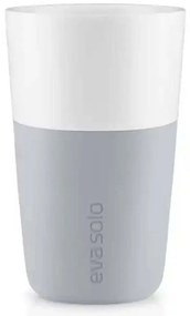 Φλυτζάνια Latte Πορσελάνινα (Σετ 2Τμχ) 501046 360ml Light Grey Eva Solo Πορσελάνη