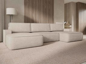 Γωνιακός καναπές Mono U-Μπεζ