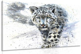 Εικόνα λεοπάρδαλη κινουμένων σχεδίων - 60x40