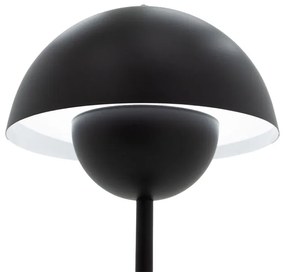 Επιτραπέζιο φωτιστικό Creative pakoworld LED μαύρο Φ18x30εκ - Μέταλλο - 009-000112