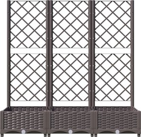 vidaXL Κήπος Καφέ 120 x 40 x 121,5 cm