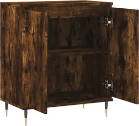 vidaXL Ντουλάπι Καπνιστή Δρυς 60x35x70 εκ. από Επεξεργασμένο Ξύλο