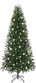 vidaXL Τεχνητό Χριστουγεννιάτικο Δέντρο Πράσινο 240 cm ΠΕ και PVC