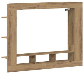 vidaXL Ντουλάπι TV artisan δρυς 152 x 22 x 113 εκ. Επεξεργασμένο ξύλο