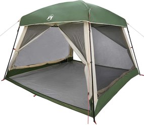 vidaXL Σκηνή Οικογενειακή 6 Ατόμων Αδιάβροχη Πράσινη