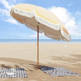 vidaXL Παράσολα Παραλίας 205 x 205 x 210 εκ Πολυεστέρας και Χάλυβας