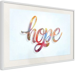 Αφίσα - Colourful Hope - 45x30 - Χρυσό - Χωρίς πασπαρτού