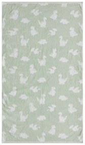 Πετσέτα Βρεφική Saurus Green Kentia Σώματος 70x125cm 100% Βαμβάκι