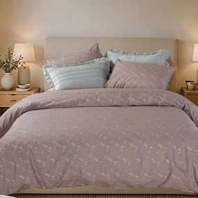 Σεντόνια Υπέρδιπλα (Σετ) Nef-Nef Homeware Violan Brown
