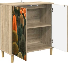 vidaXL Πλαϊνό γραφείο ZAANDAM Sonoma 69 x 33 x 75 εκ.