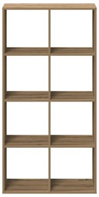 vidaXL Βιβλιοθήκη/Διαχωριστικό Χώρου Δρυς 69,5x29x137,5εκ. Επεξ. Ξύλο