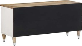 ντουλάπι τηλεόρασης vidaXL 100x33,5x46 cm μασίφ ξύλο Mango