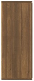 vidaXL Μπουφές Καφέ Δρυς 105 x 30 x 75 εκ. από Επεξεργασμένο Ξύλο