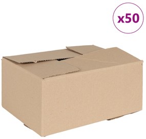 vidaXL Folding Box 50 τεμ 30x21.5x14 εκ. Χαρτόνι