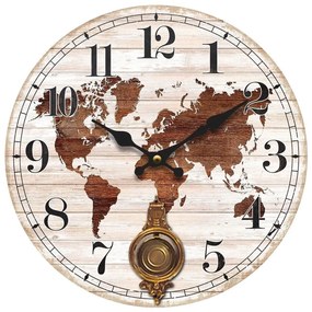 Ρολόγια τοίχου Signes Grimalt  World Wall Watch