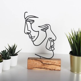 Διακοσμητικό Χώρου Μαύρο M 17x38x3,5