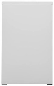 vidaXL Αρχειοθήκη Ανοιχτό Γκρι 46 x 62 x 102,5 εκ. από Ατσάλι