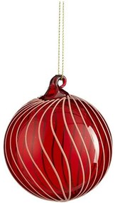 Χριστουγεννιάτικη Μπάλα 02.1159689 Φ8cm Red