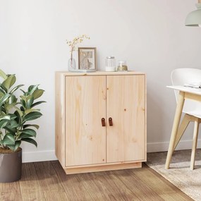 vidaXL Ντουλάπι 65,5x40x75 εκ. από Μασίφ Ξύλο Πεύκου