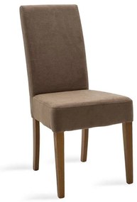 Καρέκλα Ditta 047-000038 45x58x96cm Walnut Wood, Fabric