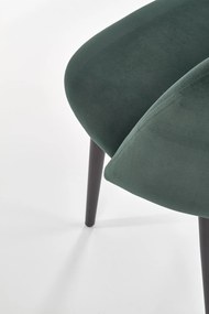 K384 chair, color: dark green DIOMMI V-CH-K/384-KR-C.ZIELONY