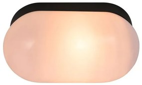 Πλαφονιέρα Φωτιστικό Οροφής Μπάνιου E27 55W IP44 Foam Nordlux-2210131003-Μαύρο 2210131003