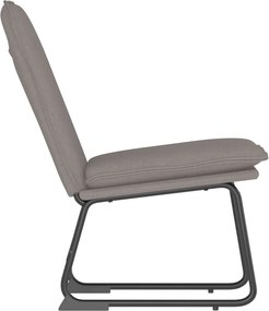 vidaXL Πολυθρόνα Taupe 52 x 75 x 76 εκ. Υφασμάτινη