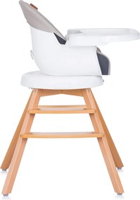 Καρεκλάκι Φαγητού Περιστρεφόμενο 3 σε 1 "Rotto" humus