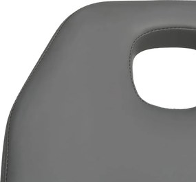 vidaXL Κρεβάτι - Πολυθρόνα Αισθητικής Γκρι 180 x 62 x (87-112) εκ.