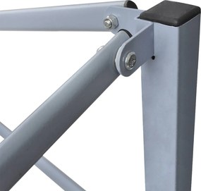 vidaXL Σκηνή Πάρτυ 200 x 200 x 315 εκ. Ανθρακί Ύφασμα Όξφορντ