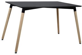 Τραπέζι Minimal HM008.02 Μαυρό 120x80x73cm Mdf,Ξύλο