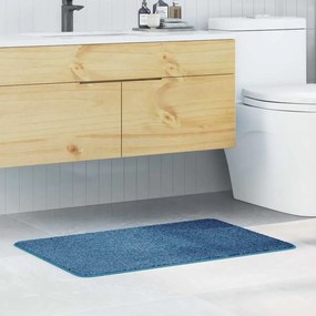 vidaXL Πατάκι μπάνιου Μπλε 60 x 90 cm Πολυπροπυλένιο