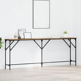 vidaXL Τραπέζι Κονσόλας Παλαιού Ξύλου 200x29x75 εκ. Επεξεργασμένο Ξύλο