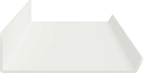 vidaXL Ράφι Τοίχου με ράφι Επιτοίχιο 2 pcs Λευκό 80 x 9 x 2,5 εκ.